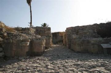Megiddo Porta del tardo bronzo